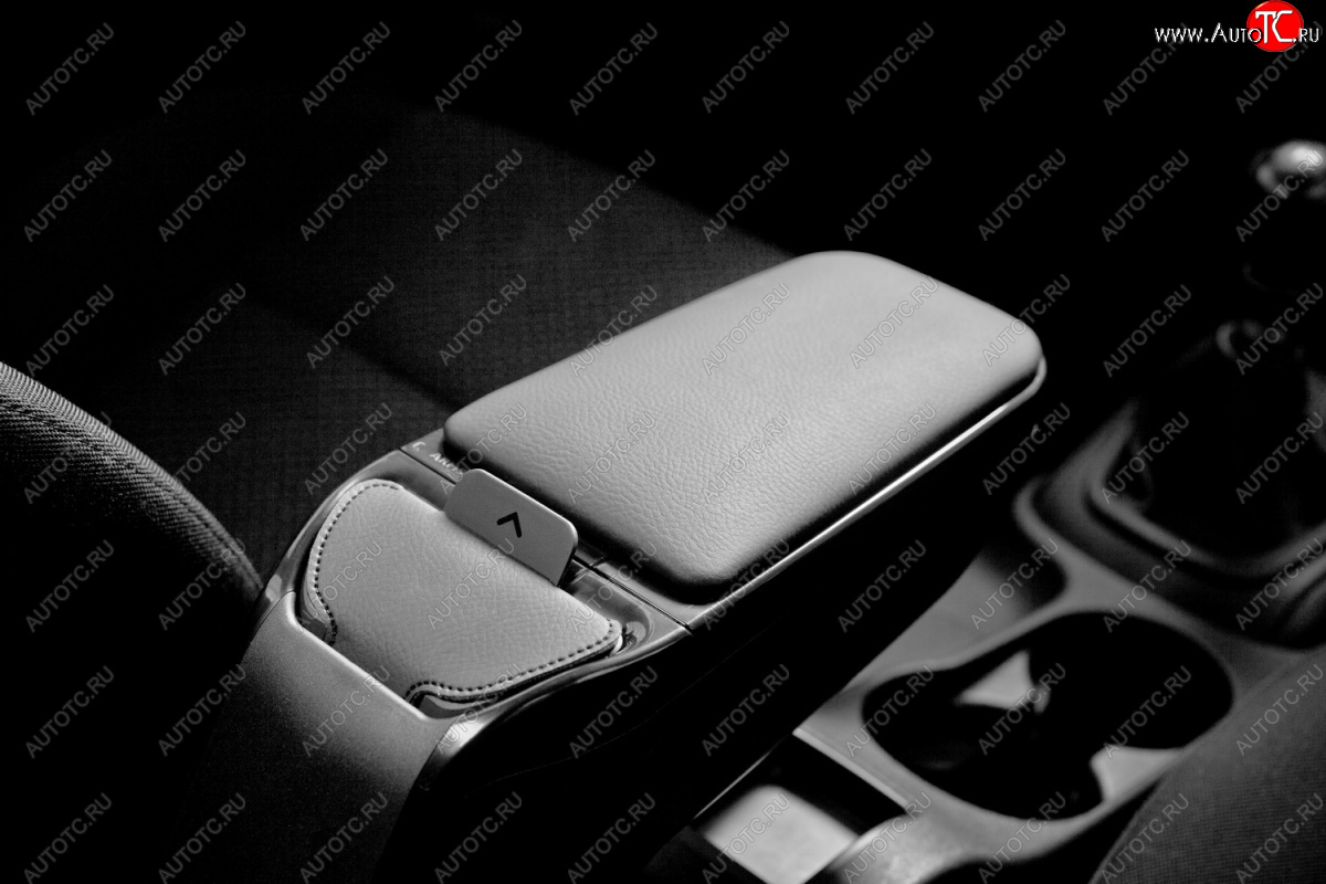 1 939 р. Подлокотник на Armster 2 CITROEN C-elysee дорестайлинг (2012-2017) (черный)  с доставкой в г. Кемерово
