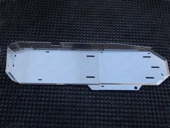 Защита бака (2 штуки, алюминий) TCC Nissan Pathfinder  R52 (2012-2017) дорестайлинг