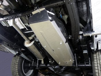 Защита бака (V-2.0, V-3.0, алюминий) 4мм Volkswagen Amarok (2016-2022) рестайлинг