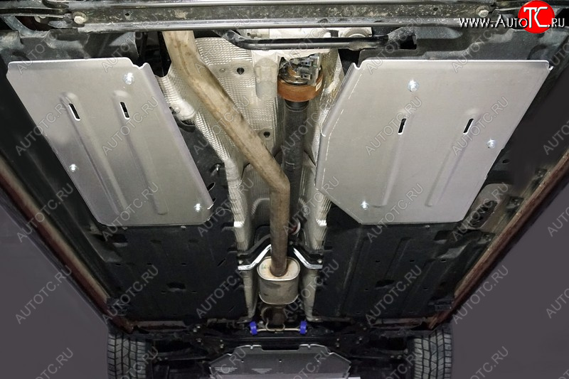 7 999 р. Защита бака и адсорбера (алюминий) TCC  Geely Tugella  FY11,HPBA4 (2019-2025) дорестайлинг, рестайлинг  с доставкой в г. Кемерово