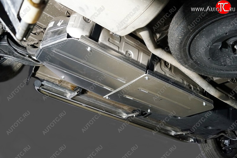 13 899 р. Защита бака (2WD, 2.2D, алюминий) TCC KIA Carnival KA4 минивэн рестайлинг (2023-2025)  с доставкой в г. Кемерово