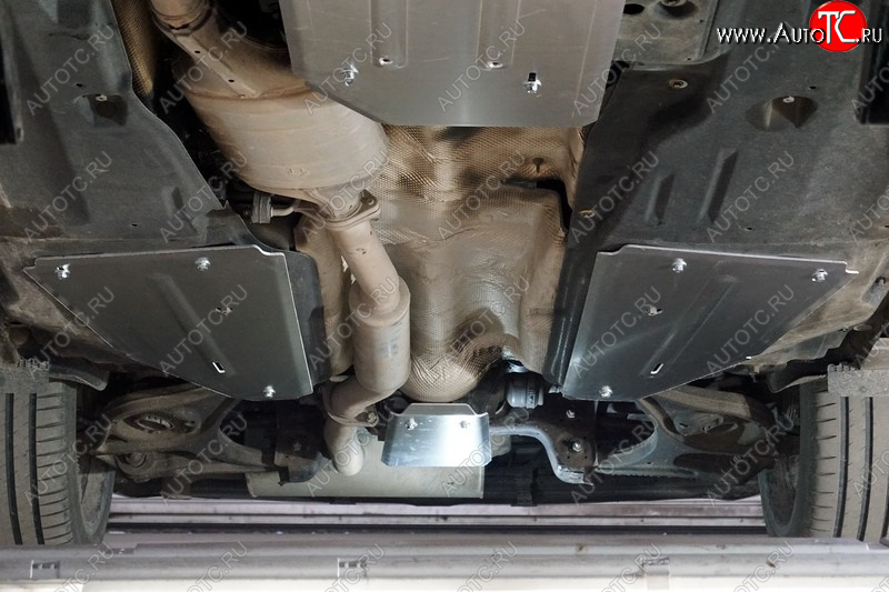 9 299 р. Защита бака (4WD 3D, алюминий, 2 штуки) TCC  GENESIS GV80  JK1 (2020-2022)  с доставкой в г. Кемерово