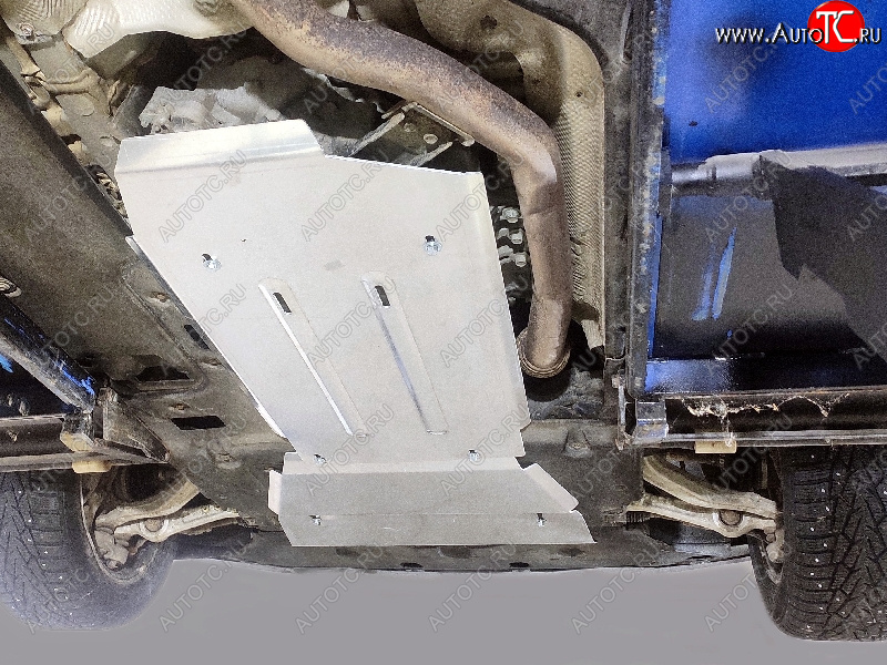 6 299 р. Защита АКПП и раздатки (4WD 2L, алюминий, 4мм) TCC  GENESIS GV80  JK1 (2020-2022)  с доставкой в г. Кемерово