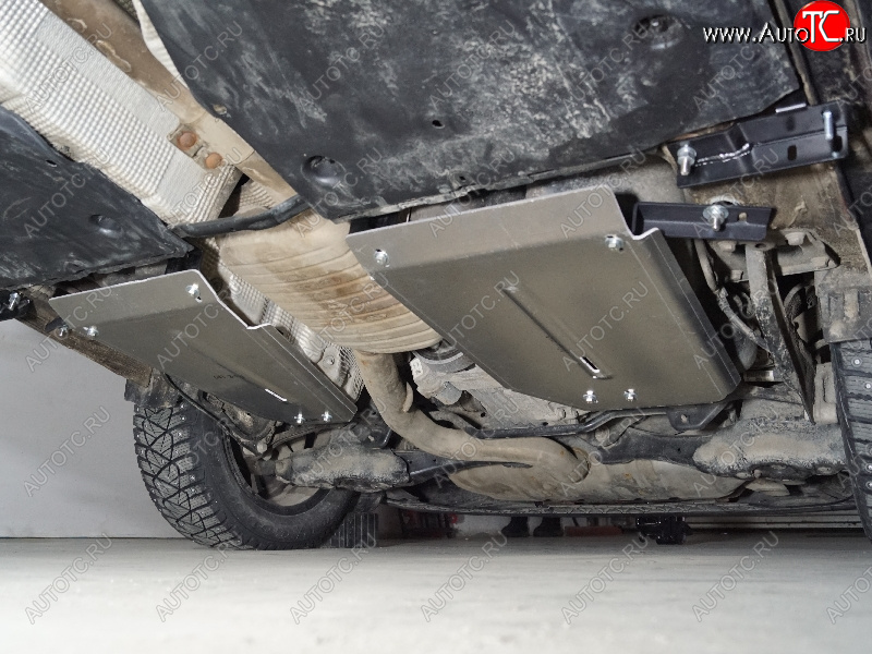 7 349 р. Защита бака (2 штуки, алюминий) TCC  Volkswagen Taos (2020-2022)  с доставкой в г. Кемерово