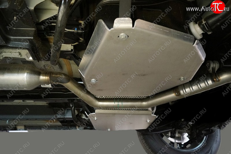 6 399 р. Защита бака (4WD, алюминий, 2 штуки) TCC  Haval Dargo (2022-2025)  с доставкой в г. Кемерово