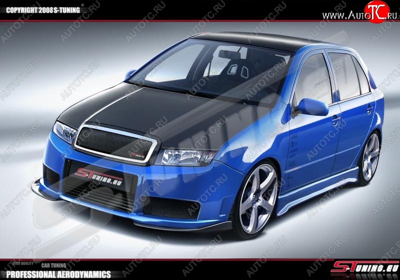 28 999 р. Передний бампер ST Skoda Fabia Mk1 хэтчбек рестайлинг (2004-2008)  с доставкой в г. Кемерово