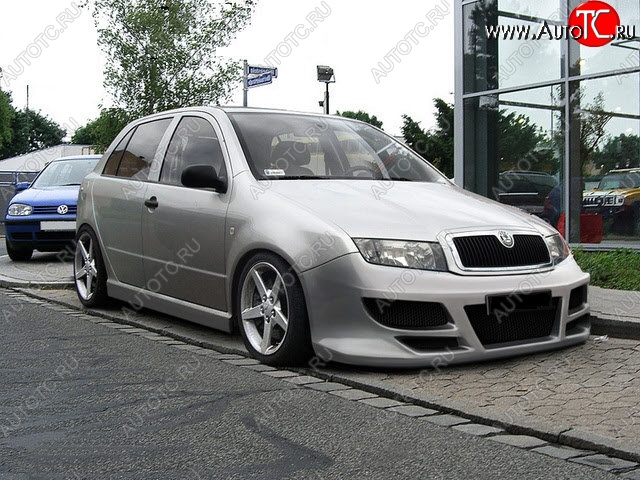 25 699 р. Передний бампер Weber Sport Skoda Fabia Mk1 хэтчбек рестайлинг (2004-2008)  с доставкой в г. Кемерово