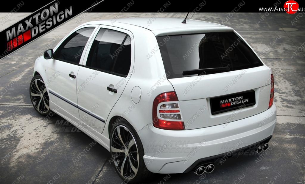 28 999 р. Задний бампер Maxton Skoda Fabia Mk1 хэтчбек рестайлинг (2004-2008)  с доставкой в г. Кемерово