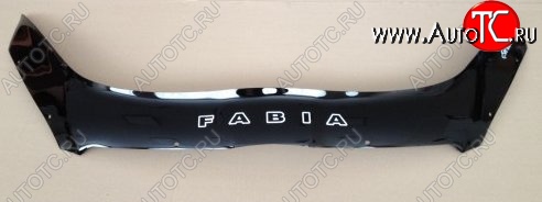 999 р. Дефлектор капота (рестайлинг) Russtal Skoda Fabia Mk2 универсал дорестайлинг (2007-2010)  с доставкой в г. Кемерово