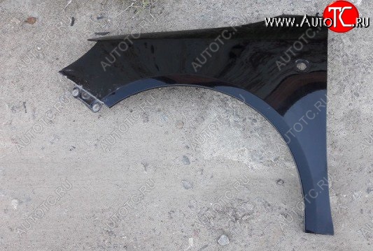 2 449 р. Крыло переднее SPARD (с отв. под повторитель, левое) Skoda Fabia Mk2 хэтчбэк дорестайлинг (2007-2010) (Неокрашенное)  с доставкой в г. Кемерово