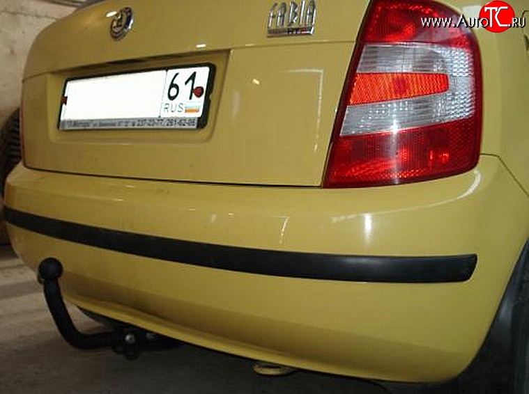 9 549 р. Фаркоп (хетчбек) NovLine Skoda Fabia Mk2 универсал дорестайлинг (2007-2010)  с доставкой в г. Кемерово