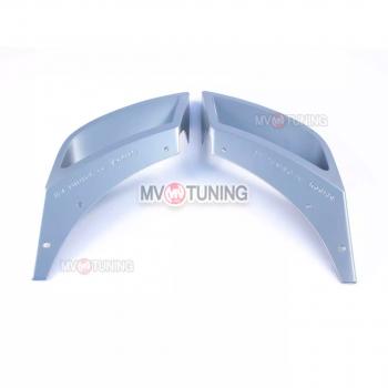5 399 р. Имитация насадок глушителя MV-Tuning  Skoda Kodiaq  NU7 (2017-2021) дорестайлинг (SILVER (серебро))  с доставкой в г. Кемерово. Увеличить фотографию 5