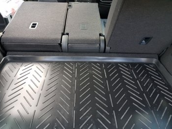 1 479 р. Коврик в багажник Aileron (5 мест),  Skoda Kodiaq  NU7 (2017-2021) дорестайлинг  с доставкой в г. Кемерово. Увеличить фотографию 2