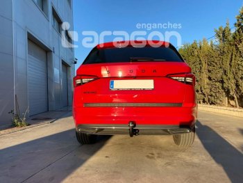 22 699 р. Фаркоп Aragon.(шар V) Skoda Kodiaq NU7 дорестайлинг (2017-2021)  с доставкой в г. Кемерово. Увеличить фотографию 6