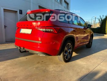 22 699 р. Фаркоп Aragon.(шар V) Skoda Kodiaq NU7 дорестайлинг (2017-2021)  с доставкой в г. Кемерово. Увеличить фотографию 7