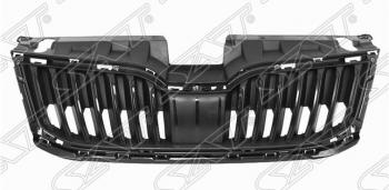 Решётка радиатора SAT Skoda Octavia  A7 (2016-2020) рестайлинг лифтбэк (матовая)