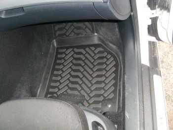 1 599 р.  Коврики салона Aileron (3D с подпятником)  Skoda Octavia  A5 (2004-2008) дорестайлинг лифтбэк, дорестайлинг универсал  с доставкой в г. Кемерово. Увеличить фотографию 2