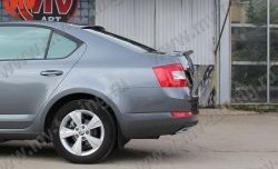 5 849 р. Спойлер RS  Skoda Octavia  A7 (2012-2020) дорестайлинг лифтбэк, рестайлинг лифтбэк (Неокрашенный)  с доставкой в г. Кемерово. Увеличить фотографию 6