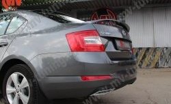5 849 р. Спойлер RS  Skoda Octavia  A7 (2012-2020) дорестайлинг лифтбэк, рестайлинг лифтбэк (Неокрашенный)  с доставкой в г. Кемерово. Увеличить фотографию 7