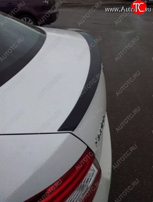 4 799 р. Лип спойлер Tuning-Sport  Skoda Octavia  A7 (2012-2020) дорестайлинг лифтбэк, рестайлинг лифтбэк (Неокрашенный)  с доставкой в г. Кемерово