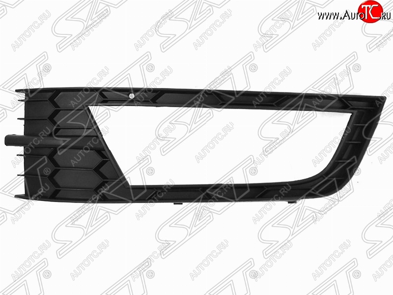 261 р. Левая рамка противотуманной фары SAT Skoda Octavia A7 дорестайлинг лифтбэк (2012-2017)  с доставкой в г. Кемерово