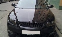 3 949 р. Накладка на передний бампер CT v3 Skoda Octavia A5 рестайлинг универсал (2008-2013) (Неокрашенная)  с доставкой в г. Кемерово. Увеличить фотографию 5