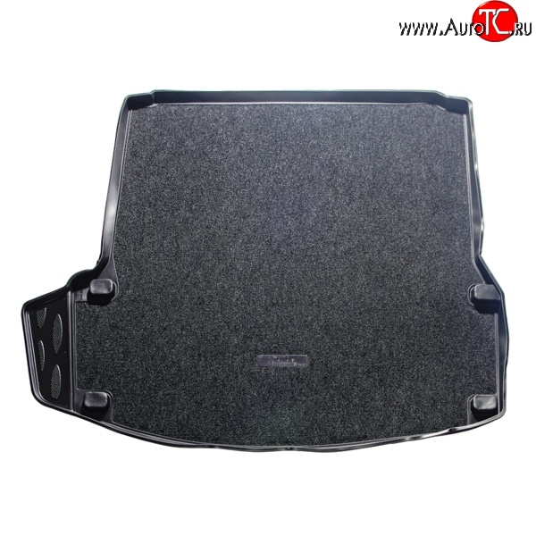 1 219 р. Коврик в багажник Aileron (полиуретан, покрытие Soft)  Skoda Octavia  A5 (2004-2013) дорестайлинг лифтбэк, лифтбэк рестайлинг  с доставкой в г. Кемерово