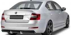 5 999 р. Пороги накладки CT Skoda Octavia A7 дорестайлинг универсал (2012-2017) (Неокрашенные)  с доставкой в г. Кемерово. Увеличить фотографию 3