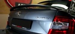 5 849 р. Спойлер RS  Skoda Octavia  A7 (2012-2020) дорестайлинг лифтбэк, рестайлинг лифтбэк (Неокрашенный)  с доставкой в г. Кемерово. Увеличить фотографию 3