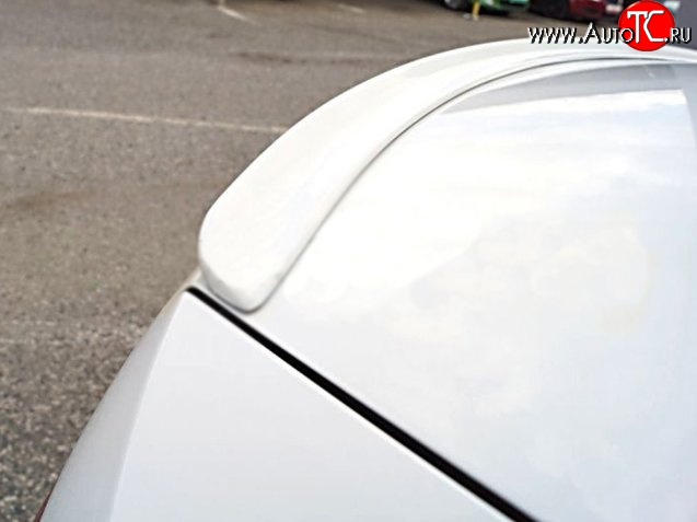 2 949 р. Лип спойлер CT Skoda Octavia A7 рестайлинг лифтбэк (2016-2020) (Неокрашенный)  с доставкой в г. Кемерово