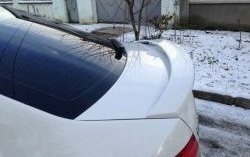 3 699 р. Лип спойлер RS Style Skoda Octavia A7 рестайлинг лифтбэк (2016-2020) (Неокрашенный)  с доставкой в г. Кемерово. Увеличить фотографию 2