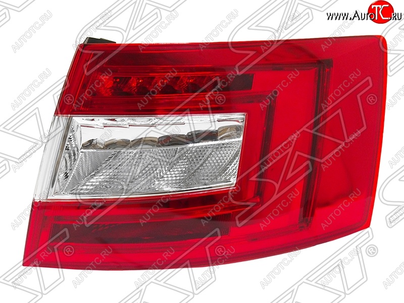 3 999 р. Правый фонарь SAT (диод) Skoda Octavia A7 дорестайлинг лифтбэк (2012-2017)  с доставкой в г. Кемерово
