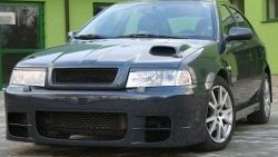 7 749 р. Накладка на передний бампер ND Skoda Octavia Tour A4 1U2 лифтбэк дорестайлинг (1997-2000) (Неокрашенная)  с доставкой в г. Кемерово. Увеличить фотографию 2
