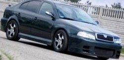 7 749 р. Накладка на передний бампер ND Skoda Octavia Tour A4 1U2 лифтбэк дорестайлинг (1997-2000) (Неокрашенная)  с доставкой в г. Кемерово. Увеличить фотографию 3