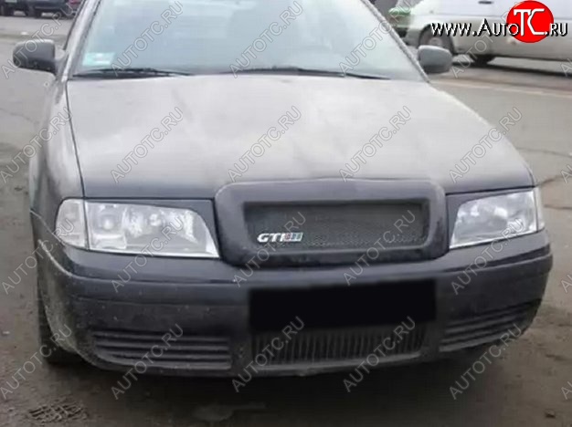 4 199 р. Решётка радиатора CT Skoda Octavia Tour A4 1U5 универсал дорестайлинг (1996-2000) (Неокрашенная)  с доставкой в г. Кемерово