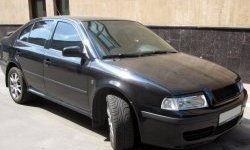 899 р. Реснички на фары CT Skoda Octavia Tour A4 1U5 универсал дорестайлинг (1996-2000) (Неокрашенные)  с доставкой в г. Кемерово. Увеличить фотографию 2
