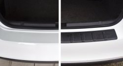 1 169 р. Защитная накладка на задний бампер RA  Skoda Rapid ( NH3,  NH1) (2012-2017) дорестайлинг лифтбэк, хэтчбэк дорестайлинг  с доставкой в г. Кемерово. Увеличить фотографию 4