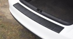 Защитная накладка на задний бампер RA Skoda Rapid ( NH3,  NH1) (2012-2017) дорестайлинг лифтбэк, хэтчбэк дорестайлинг