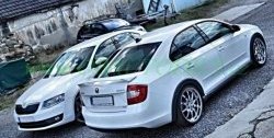 4 999 р. Спойлер RS style Skoda Rapid NH3 дорестайлинг лифтбэк (2012-2017) (Неокрашенный)  с доставкой в г. Кемерово. Увеличить фотографию 3