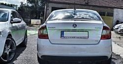 4 999 р. Спойлер RS style Skoda Rapid NH3 дорестайлинг лифтбэк (2012-2017) (Неокрашенный)  с доставкой в г. Кемерово. Увеличить фотографию 4