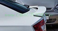 4 999 р. Спойлер RS style Skoda Rapid NH3 дорестайлинг лифтбэк (2012-2017) (Неокрашенный)  с доставкой в г. Кемерово. Увеличить фотографию 6