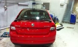 3 449 р. Спойлер Style Skoda Rapid NH3 дорестайлинг лифтбэк (2012-2017) (Неокрашенный)  с доставкой в г. Кемерово. Увеличить фотографию 2
