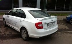 3 449 р. Спойлер Style Skoda Rapid NH3 дорестайлинг лифтбэк (2012-2017) (Неокрашенный)  с доставкой в г. Кемерово. Увеличить фотографию 6