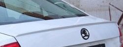 Лип спойлер Tuning-Sport Skoda Rapid  NH3 (2012-2017) дорестайлинг лифтбэк