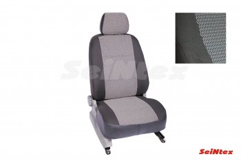 Чехлы для сидений на Seintex (жаккард) Skoda Rapid  MK2 (2019-2025) (с задним подлокотником)