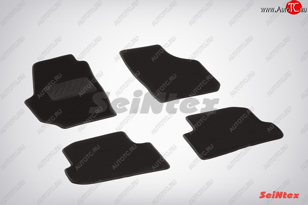 2 899 р. Износостойкие коврики в салон SeiNtex Premium LUX 4 шт. (ворсовые)  Skoda Roomster  5J (2006-2015) дорестайлинг, хэтчбэк рестайлинг  с доставкой в г. Кемерово