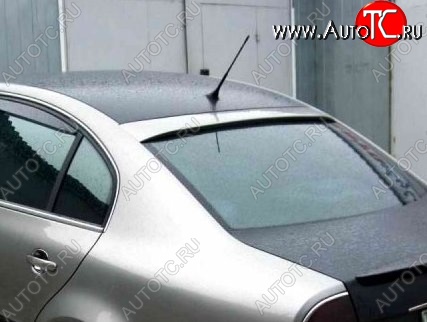 3 499 р. Козырёк на заднее стекло CT Skoda Superb седан 3U дорестайлинг (2001-2006) (Неокрашенный)  с доставкой в г. Кемерово