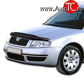 4 599 р. Дефлектор капота NovLine Skoda Superb B6 (3T) лифтбэк дорестайлинг (2008-2013)  с доставкой в г. Кемерово