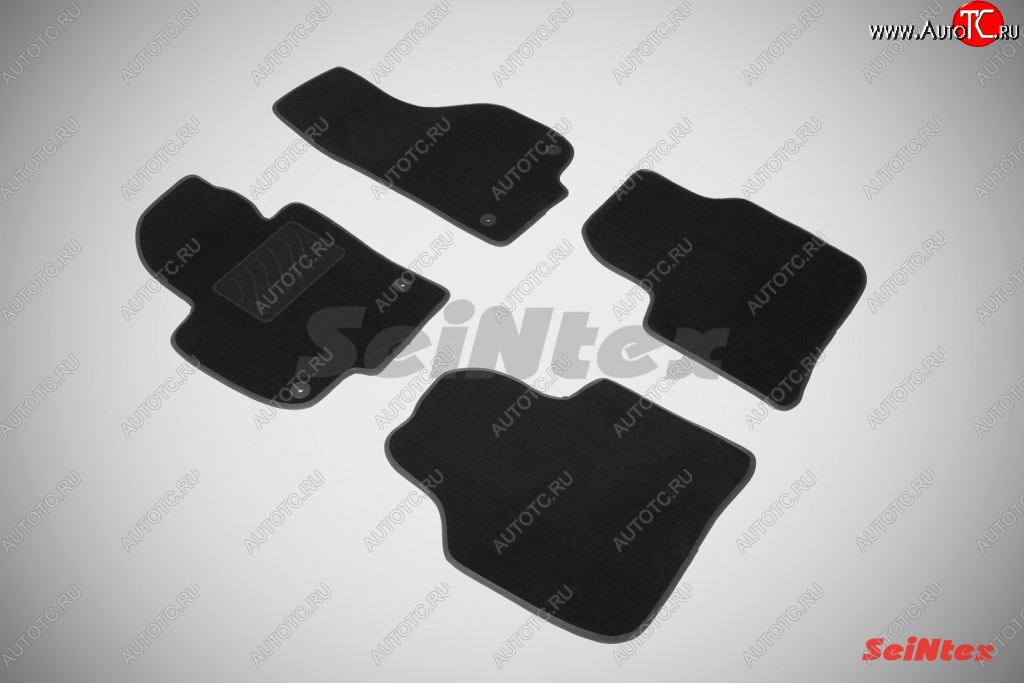 2 999 р. Износостойкие коврики в салон SeiNtex Premium LUX 4 шт. (ворсовые)  Skoda Superb ( B6 (3T),  B6 (3T5),  (B6) 3T) (2008-2015) лифтбэк дорестайлинг, универсал доресталийнг, лифтбэк рестайлинг, универсал рестайлинг  с доставкой в г. Кемерово