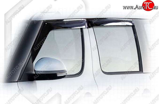 2 099 р. Дефлектора окон CA-Plastiс Skoda Yeti (2013-2018) (Classic полупрозрачный)  с доставкой в г. Кемерово